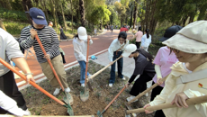 公管学院学生第三党支部3月主题党日活动——“学雷锋，筑绿城，共建绿色壮美广西”