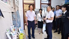 莫锦荣书记一行到高等职业技术学院、附设中医学校开展工作调研