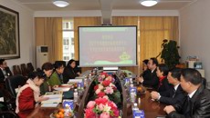 自治区卫生厅行风目标管理责任状考评检查组到一附院检查指导行风建设工作