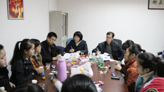 高等职业技术学院赴广东检查订单班学生实习情况