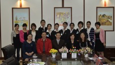 泰国孔敬大学第六批护理实习生抵达护理学院进行实习