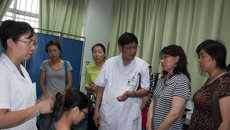 内蒙古呼和浩特市中蒙医院观摩团到仁爱分院参观交流