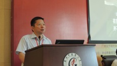 壮医药林辰院长应邀为国际养生论坛做学术报告