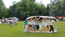 一附院举办2014年新员工户外素质拓展培训活动