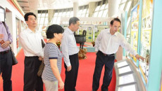 湖北省宜都市卫计局、中医院领导一行到一附院参观