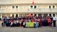 基础医学院2013级中医学（免费医学定向）	班主题团日活动“关爱小学生，远离登革热”成功开展