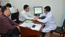 重庆市涪陵区卫计委及中医院同仁来一附院参观交流