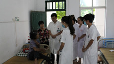 壮医药学院开展践行“三严三实”主题活动 暑期赴合浦宣传中医药民族医药