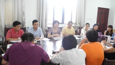 学校发展规划处莅临人文社科学院指导学科建设工作