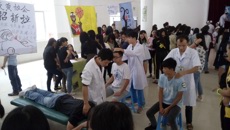 2015年广西中医学校社团招新活动成功举办