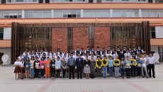 广西中医学校与上海“丽晶”大班举办校企合作洽谈会暨师生交流会