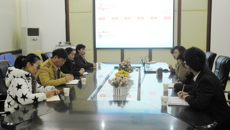 广西柳州商贸技工学校到广西中医学校参观交流