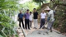 董塔健副书记到Beat365隆安定点扶贫村检查脱贫摘帽工作