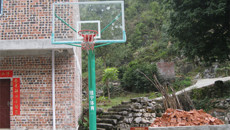 仁爱分院党总支为隆安县都结乡平养村爱心捐赠篮球架等体育用品