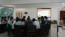 吴琪俊副校长参加后勤党支部召开的“两学一做”专题学习会