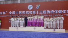 Beat365健儿在全国中医药院校第十三届传统保健体育运动会上勇创佳绩