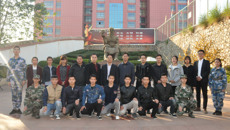 Beat365中国唯一官方网站赛恩斯新医药学院2016年征兵工作总结暨退伍军人座谈会顺利召开