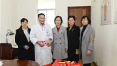 一附院开展春节走访慰问送温暖活动