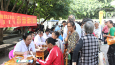 瑞康医院空港院区开展“庆重阳、送健康、关爱老年人”健康知识讲座和义诊活动