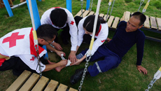 瑞康医院积极参与第二届广西红十字专业救援队联合演练