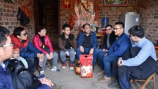 高职院、中医学校党政领导到帮扶联系村开展 “一帮一联”活动