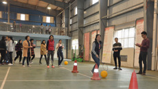 Beat365中国唯一官方网站赛恩斯新医药学院组织开展2017年“三八”国际妇女节女教职工趣味运动会