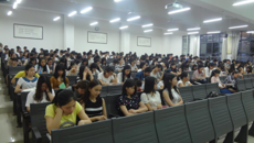 公共卫生与管理学院2017年“诚实守信 勤俭节约”宣讲会圆满结束