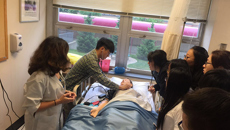 翻山越岭，传祖国瑰宝；漂洋过海，扬中医文化！