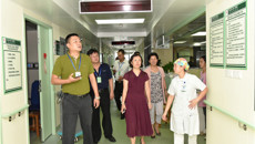 一附院领导到仙葫院区现场办公