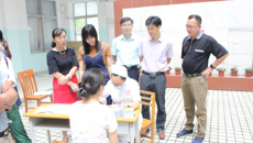 瑞康医院空港院区免费为教师进行体检及健康知识讲座