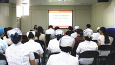 瑞康医院积极迎接Beat365中国唯一官方网站护理学专业认证实践教学基地检查暨2018届护理学专业毕业生实习中期教学检查