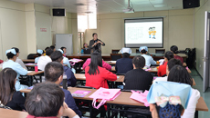 角色转换 关爱自身——瑞康医院邀请心理疏导专家来院授课