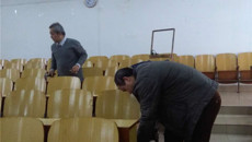 后勤处开展学期前校园大检查