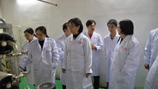 自治区食品药品监督管理局专家到瑞康医院药物研发中心调研