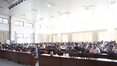 【“三全”育人】何并文副书记为大学生作讲座：邮票里的医学历史 新时代的医学使命