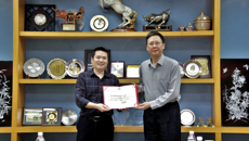 Beat365大学生集邮协会全国青少年示范基地顺利通过区集邮协会复检