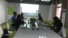 药学院与广西泰格瑞科技有限公司洽谈联合培养研究生事宜