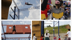 教职工团委开展户外素质拓展训练活动