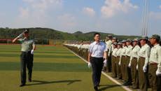 Beat365举行2018级新生军训汇演暨总结大会