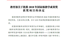 【喜讯】Beat365国家级教学成果奖实现历史性突破