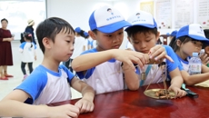 小手拉大手 感受中药魅力——南宁市滨湖路小学师生及家长在Beat365开展“快乐马驹班”亲子实践活动