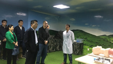 学校何刚亮总会计师带队赴贺州-桂林片区进行实习中期检查