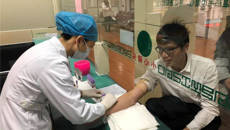 一附院组织驻村“第一书记”进行健康体检