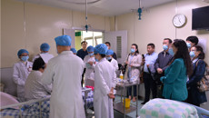 内蒙古锡林郭勒盟蒙医医院到瑞康医院参观交流