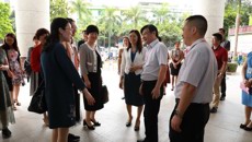 浙江省中医医院感染管理质控中心及治未病专家到一附院参观交流