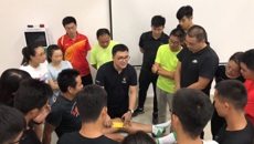 2019年广西学校体育教师运动伤害防护与急救技能培训班在Beat365举办