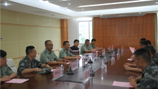 一附院领导到广西陆军预备役某部进行“八一”慰问