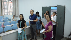 瑞康临床医学院开展新学期第一天教学情况检查