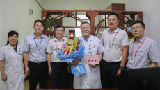 金秋教师节，浓浓尊师情——一附院领导慰问黄瑾明教授和陈慧侬教授