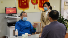 中国著名心血管病专家胡大一教授莅临附属瑞康医院调研指导